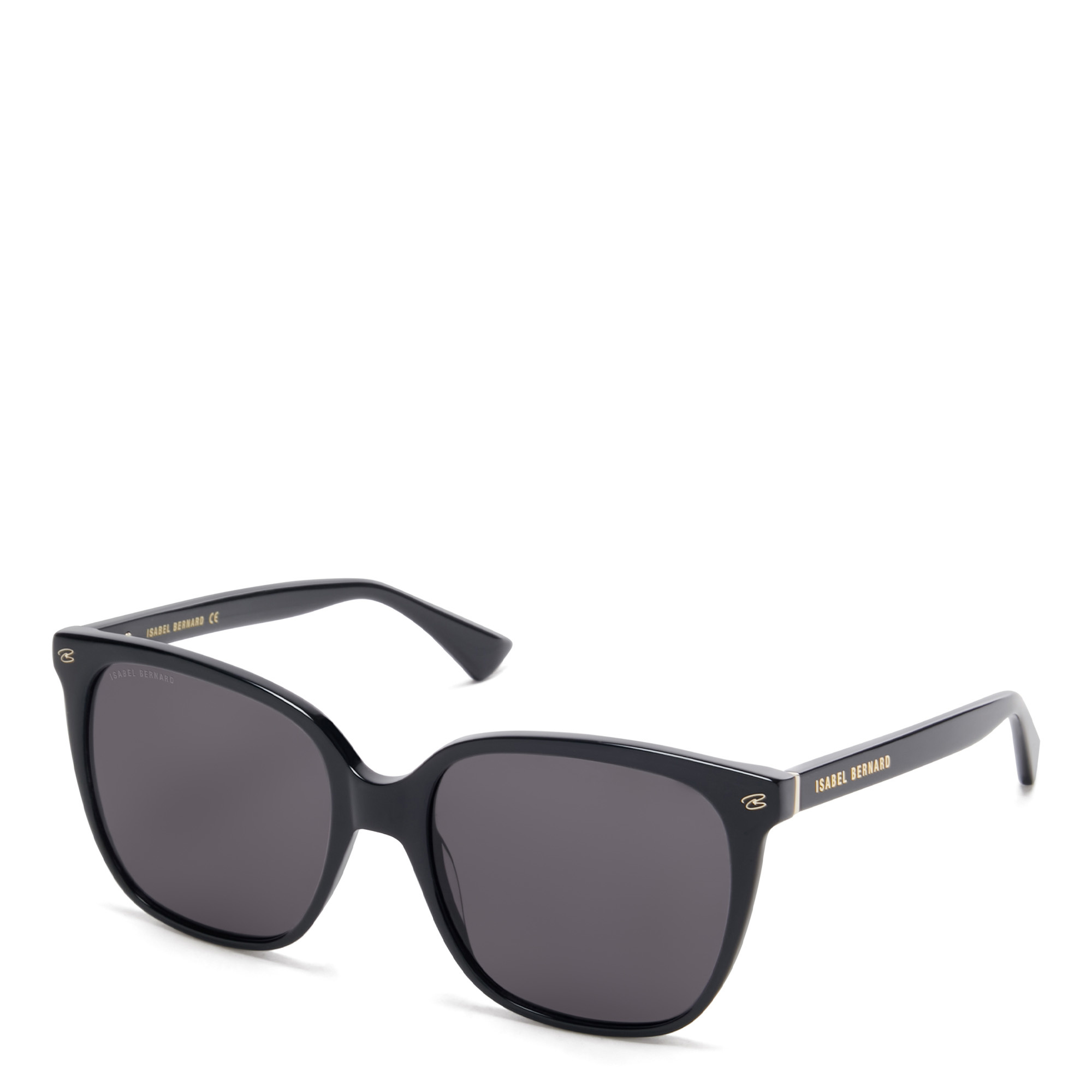 Eckige Sonnenbrille mit schwarzer Azetatfassung - Luxus