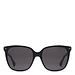 Isabel Bernard La Villette Raison black square sunglasses with black lenses