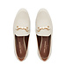 Isabel Bernard Vendôme Fleur beige kalveskind loafers