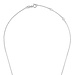 Isabel Bernard De la Paix Inaya 14 karat white gold necklace with diamond 0.01 carat