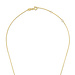 Isabel Bernard De la Paix Inaya 14 karat gold necklace with diamond 0.03 carat