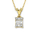 Isabel Bernard De la Paix Maxime 14 karat gold necklace with diamond 0.11 carat