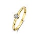 Isabel Bernard De la Paix Inaya 14 karat gold ring with diamond 0.02 carat