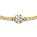 Isabel Bernard De la Paix Inaya bracelet en or 14 carats avec diamant 0.02 carat