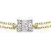 Isabel Bernard De la Paix Maxime 14 karat gold bracelet with diamond 0.10 carat