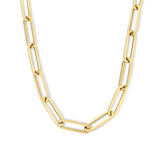 Isabel Bernard Aidee Odile 14 karat gold link necklace
