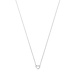 Isabel Bernard Saint Germain Amore collier en or blanc 14 carats avec cœur