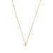 Isabel Bernard La Concorde Merle 14 karat rose gold necklace with zirconia