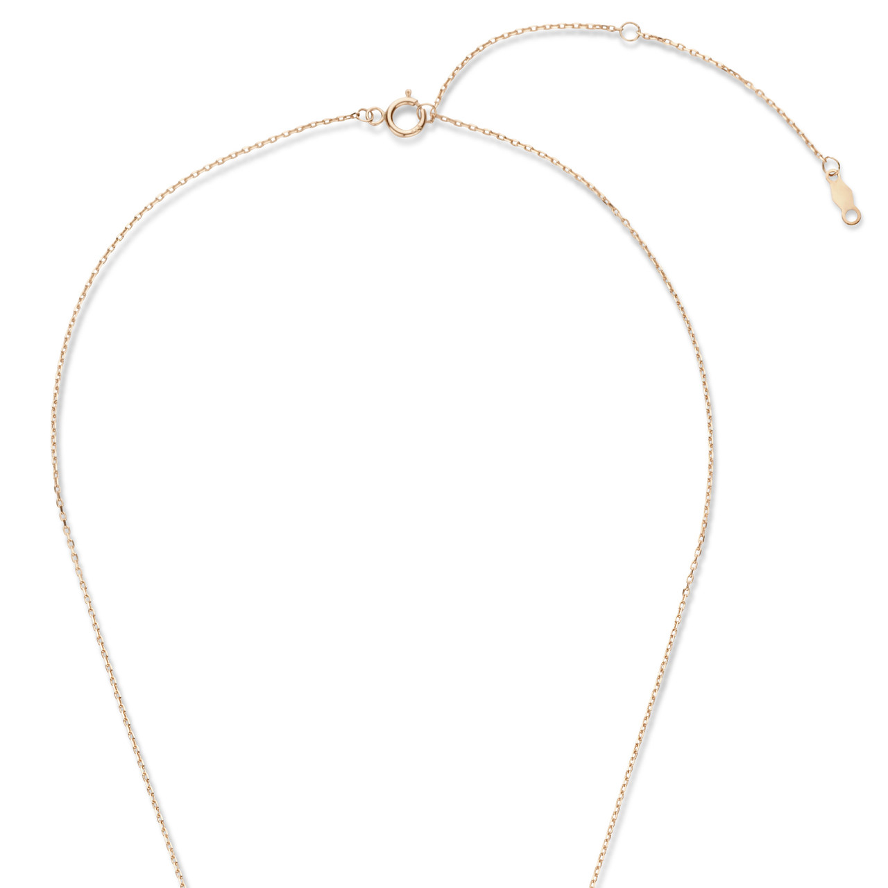 Isabel Bernard La Concorde Merle 14 karat rose gold necklace with zirconia