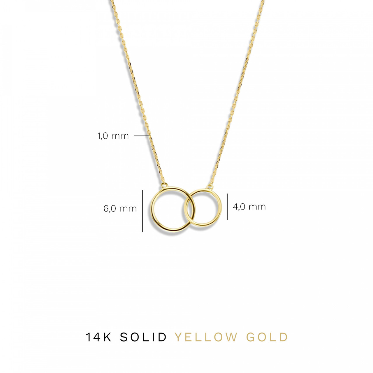 Isabel Bernard Cadeau d'Isabel 14 karat gold necklace and bracelet gift set with two rings