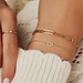 Isabel Bernard Cadeau d'Isabel 14 karat gold bracelets gift set with heart