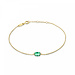 Isabel Bernard Cadeau d'Isabel 14 karat gold bracelets gift set with zirconia stones