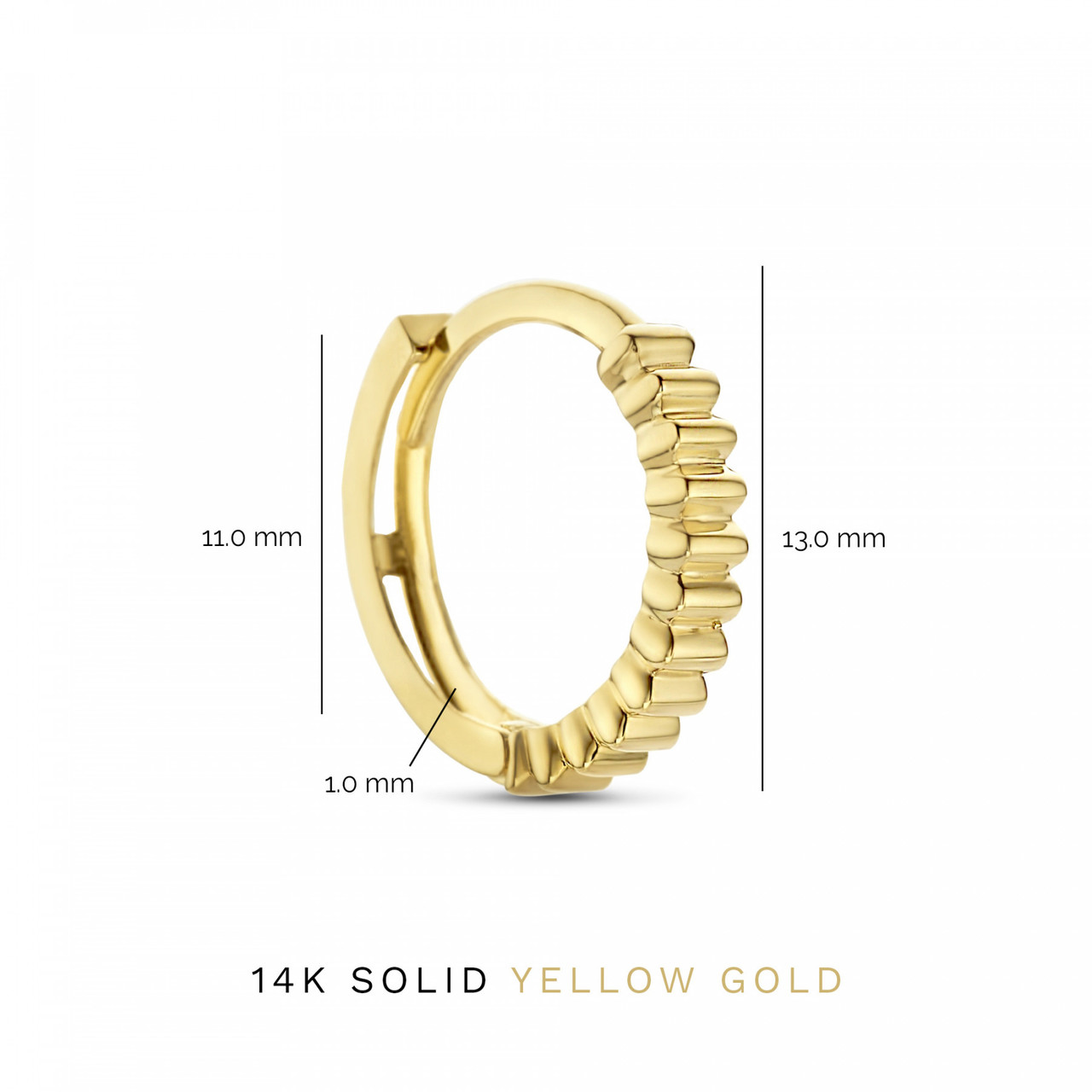 Isabel Bernard Cadeau d'Isabel 14 karat gold earring set