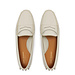 Isabel Bernard Vendôme Marie beige calfskin leather moccasins