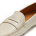 Isabel Bernard Vendôme Marie beige calfskin leather moccasins