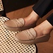 Isabel Bernard Vendôme Marie taupe calfskin leather moccasins