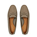 Isabel Bernard Vendôme Marie taupe calfskin leather moccasins