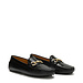 Isabel Bernard Vendôme Marie black calfskin patent leather moccasins