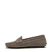 Isabel Bernard Vendôme Marie taupe suede moccasins