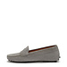 Isabel Bernard Vendôme Marie grey suede moccasins