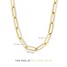 Isabel Bernard Aidee Odile 14 karat gold link necklace