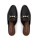 Isabel Bernard Vendôme Fleur sorte kalveskind sandaler loafers