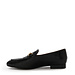 Isabel Bernard Vendôme Fleur croco black calfskin leather loafers