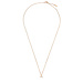 Isabel Bernard La Concorde Chloé collar con inicial de oro rosa de 14 quilates con letra