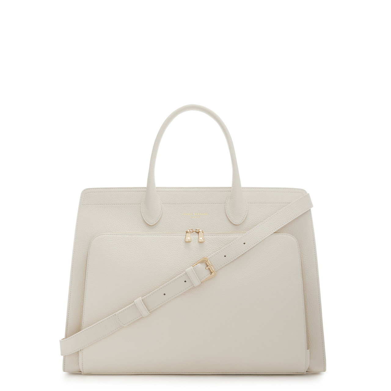 Isabel Bernard - borsa shopper in pelle di vitello cammello IB25026