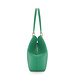 Isabel Bernard Femme Forte Annabelle green calfskin leather shoulder bag