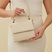 Isabel Bernard Femme Forte Heline creme Handtasche aus Kalbsleder