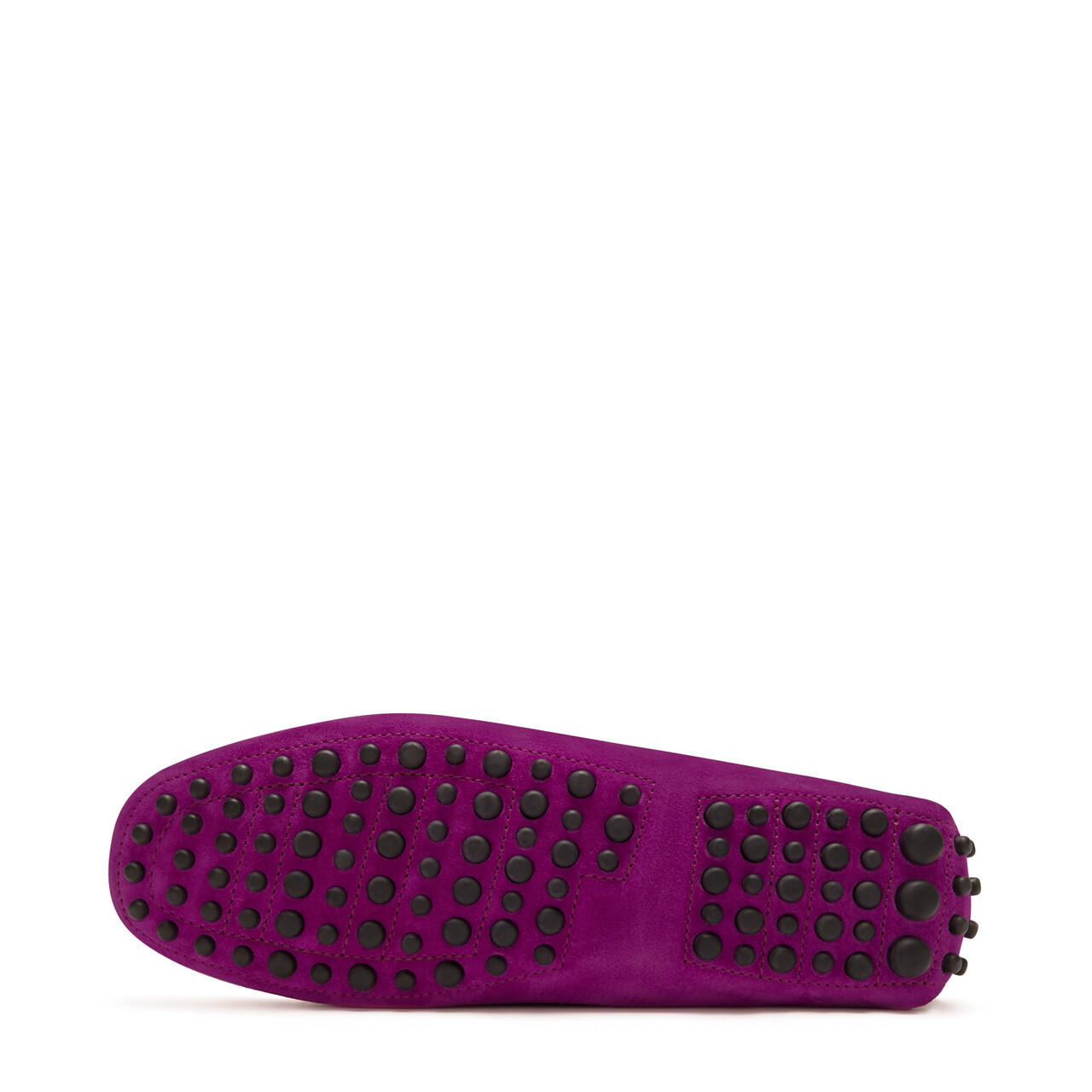 Isabel Bernard Vendôme Marie fuchsia suede moccasins