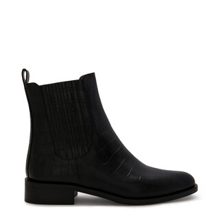 Isabel Bernard Vendôme Chey croco sorte kalveskind chelsea boots