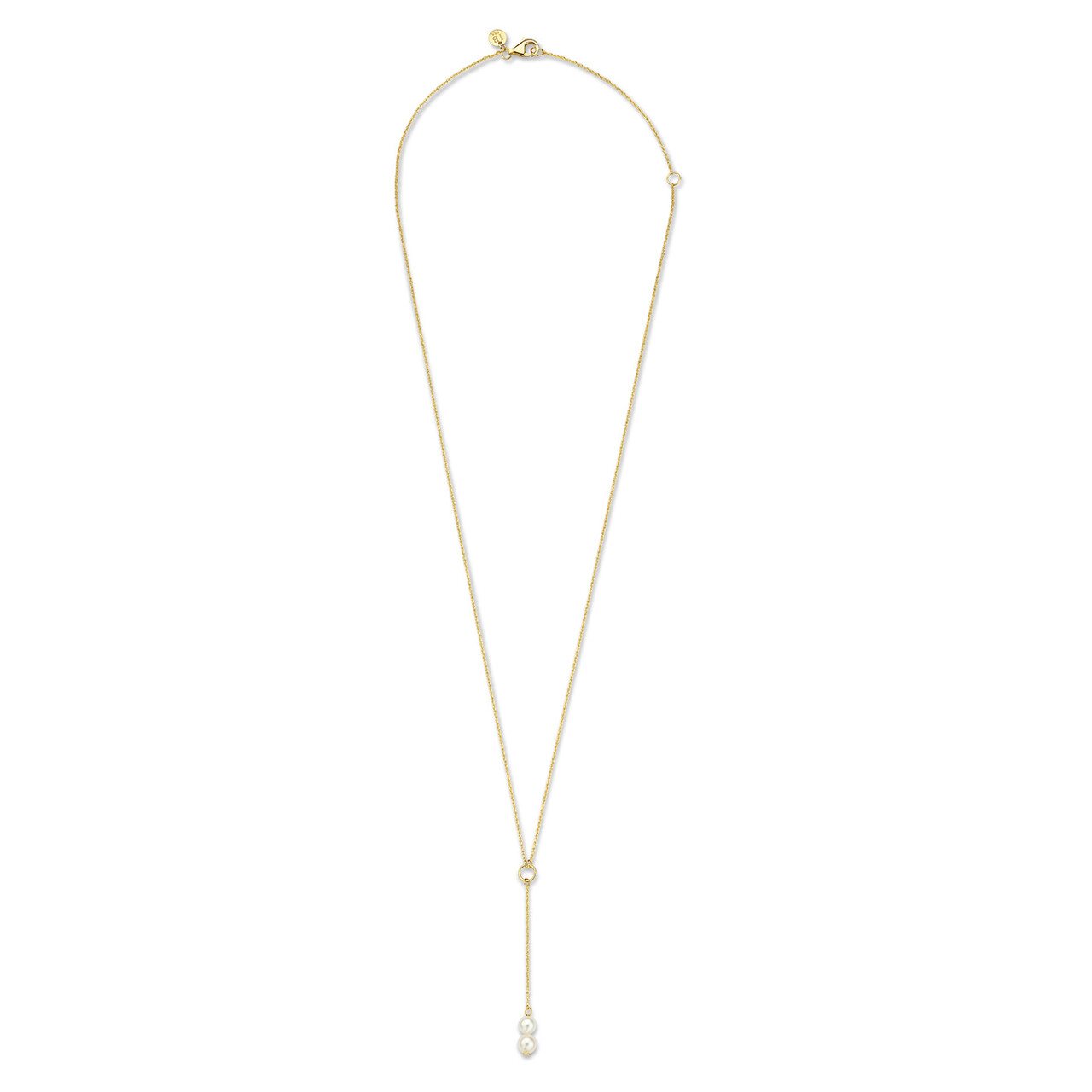 Isabel Bernard Belleville Luna 14 karat gold necklace with freshwater pearls