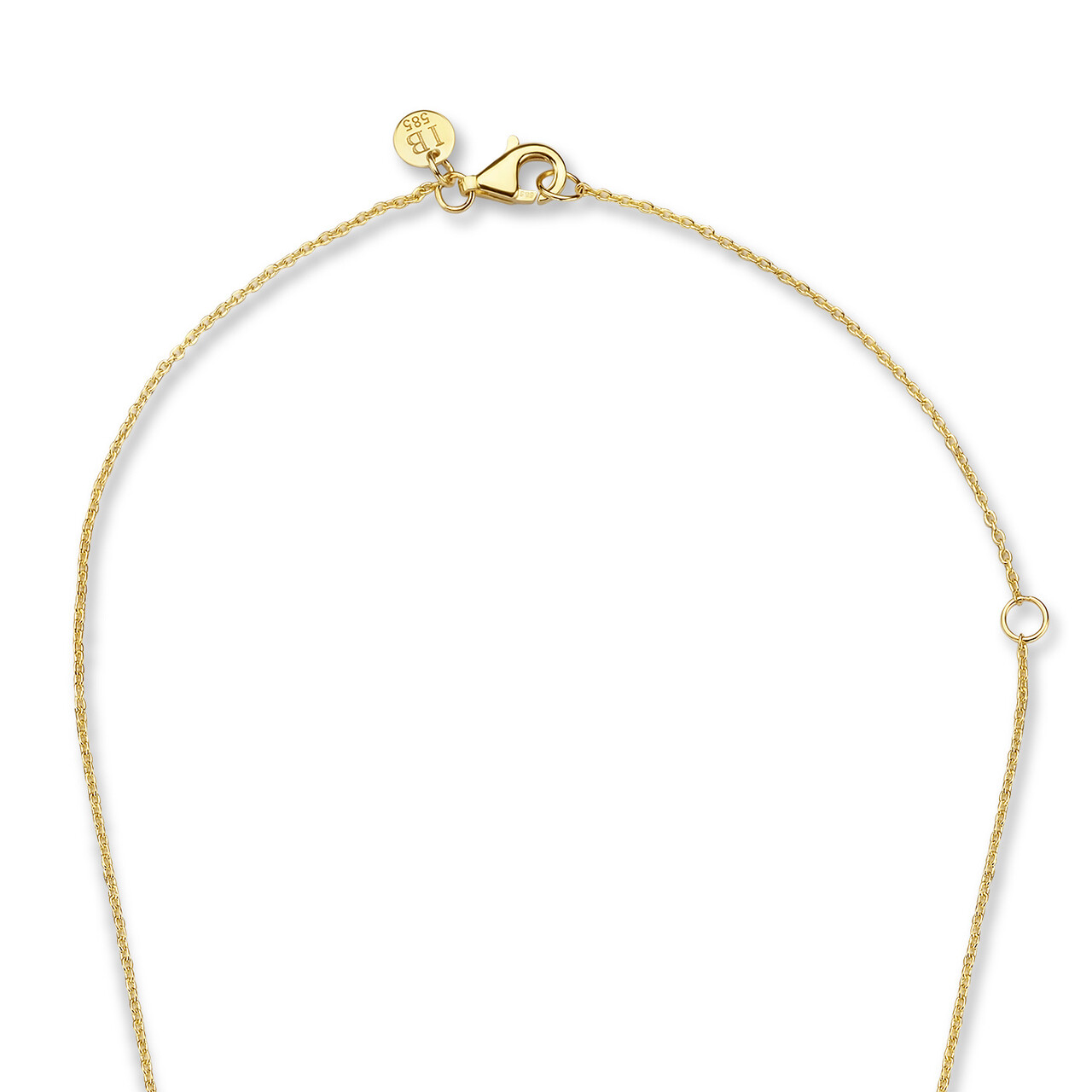 Isabel Bernard Belleville Luna 14 karat gold necklace with freshwater pearls