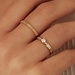 Isabel Bernard Rivoli L'Abbaye 14 karat gold ring ribbed