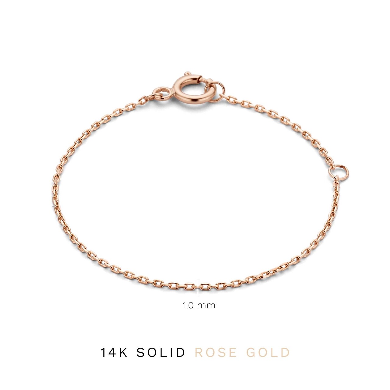 Kettenverlängerung Bernard IB340130 Roségold Isabel - 585er