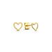 Isabel Bernard Belleville Amore 14 karat gold ear studs