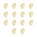 Isabel Bernard Le Marais Lauren anello con sigillo iniziale in oro 14 carati con lettera (60)