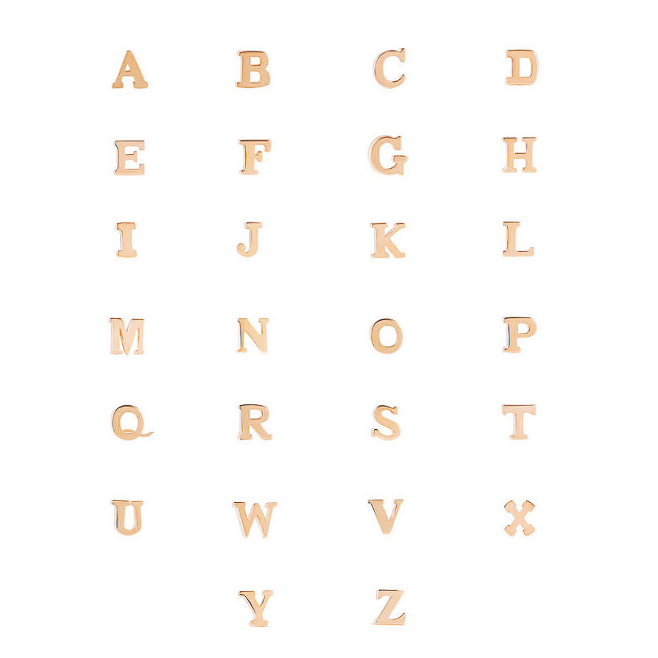 Isabel Bernard La Concorde Chloé 14 karat rose gold initial collier with letter