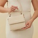 Isabel Bernard Cadeau d'Isabel cream leather crossbody bag and zipper wallet gift set