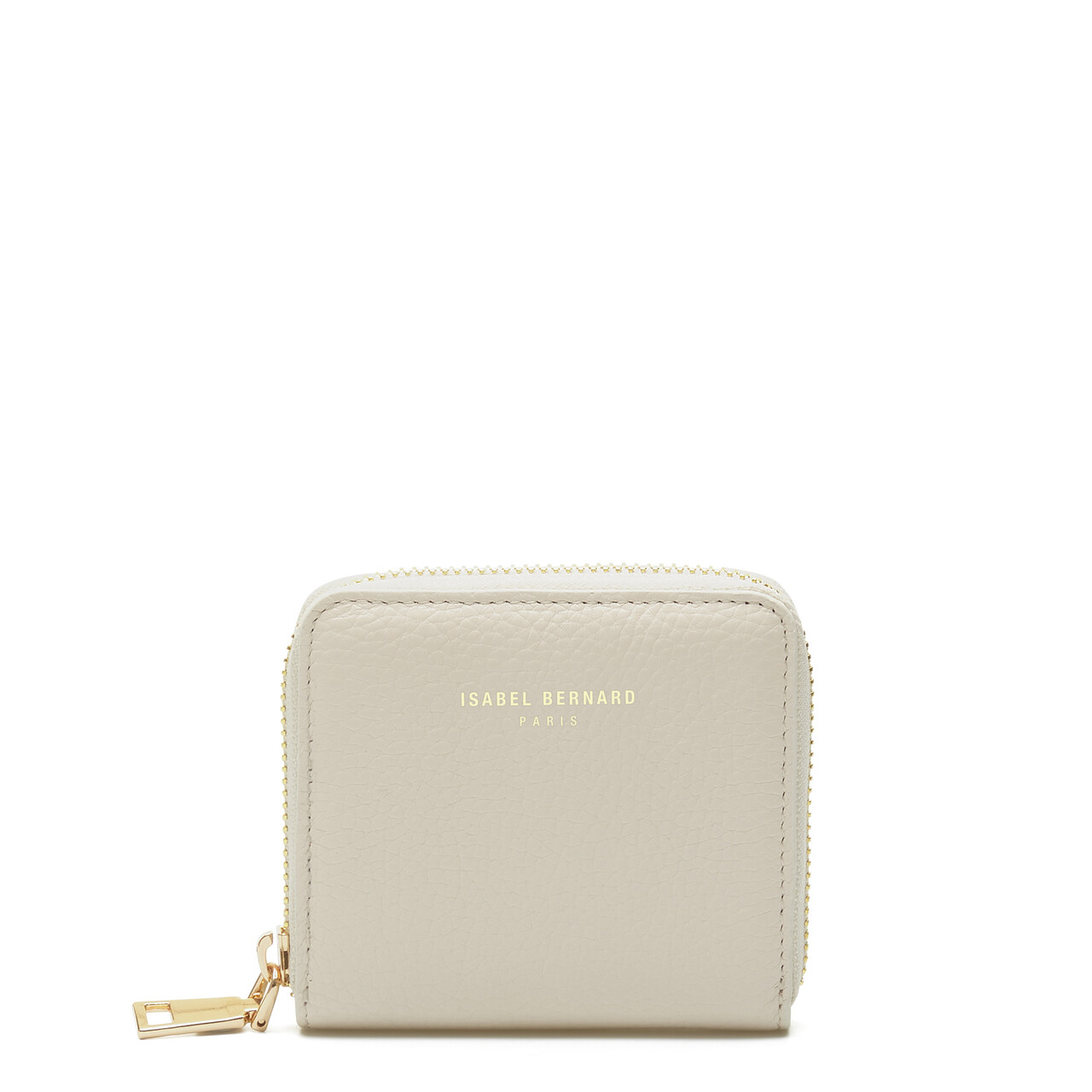 Isabel Bernard Cadeau d'Isabel cream leather crossbody bag and zipper wallet gift set