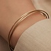 Isabel Bernard Cour d'Honneur Adora bangles en or 14 carats avec 3 bracelets