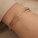 Isabel Bernard Cour d'Honneur Adora 14 karaat gouden bangles met 5 armbanden