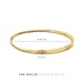 Isabel Bernard Cour d'Honneur Adora 14 karat gold bangles with 3 bracelets