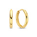 Isabel Bernard Rivoli Morgane 14 karat gold hoop earrings