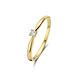 Isabel Bernard De la Paix Céline anel de ouro de 14 quilates | diamante 0.05 ct