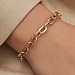 Isabel Bernard Aidee Ìrene 14 karat gold link bracelet with round chains