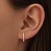 Isabel Bernard Le Marais Alice 14 karat gold ear studs with diamond cut