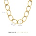 Isabel Bernard Aidee Annette 14 karat gold link necklace